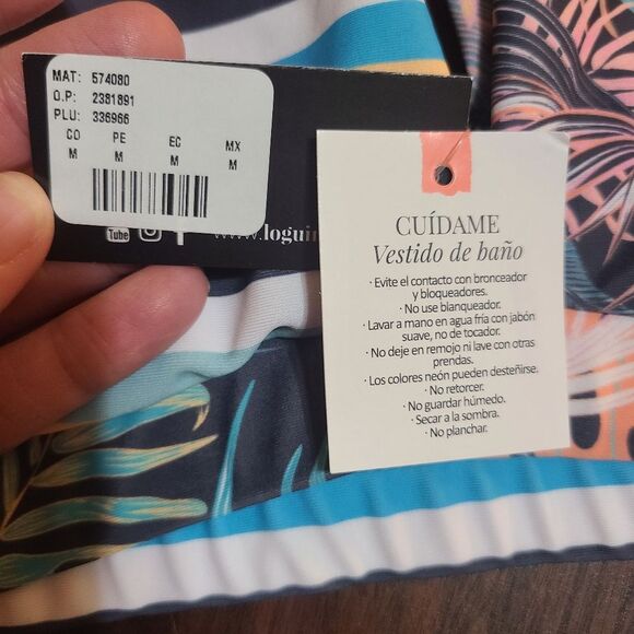 NWT Womens 2 pc Bikini Set Size Med - Picture 7 of 12